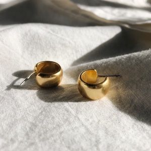 Madewell Chunky Hoop Earrings